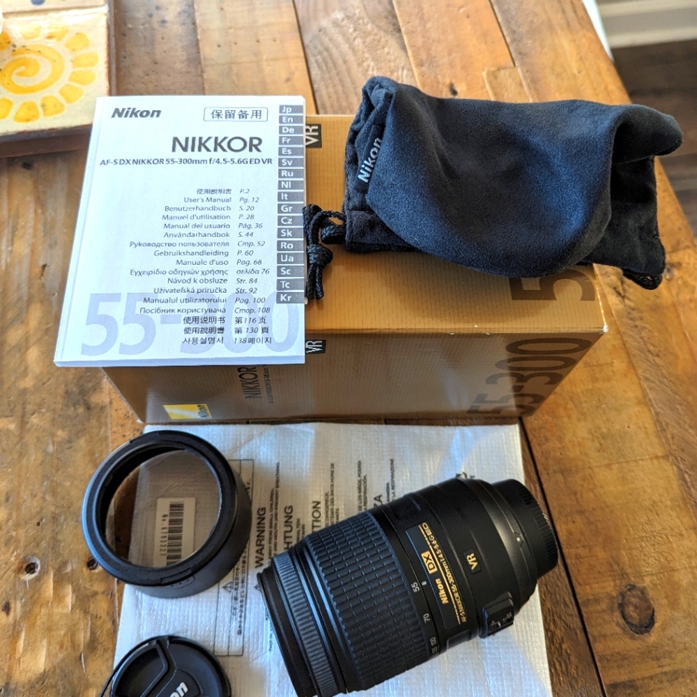 Nikkor 55-300mm AF-S DX Zoom Lens